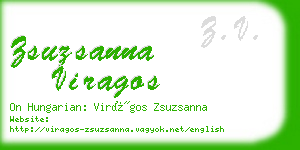 zsuzsanna viragos business card